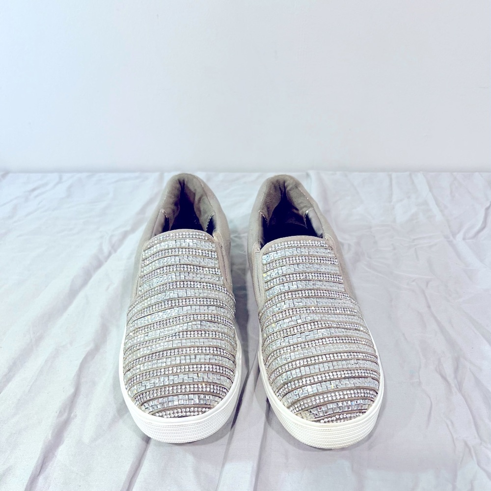 Stuart Weitzman, crystal sneakers, Women’s size 6.